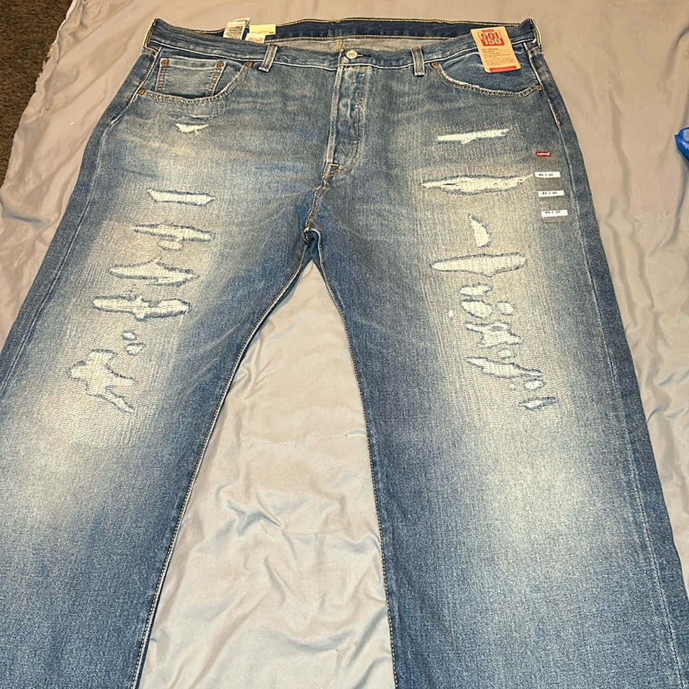 NWT LEVI 501 (150 year) jeans. Size 46 X 30 men’s